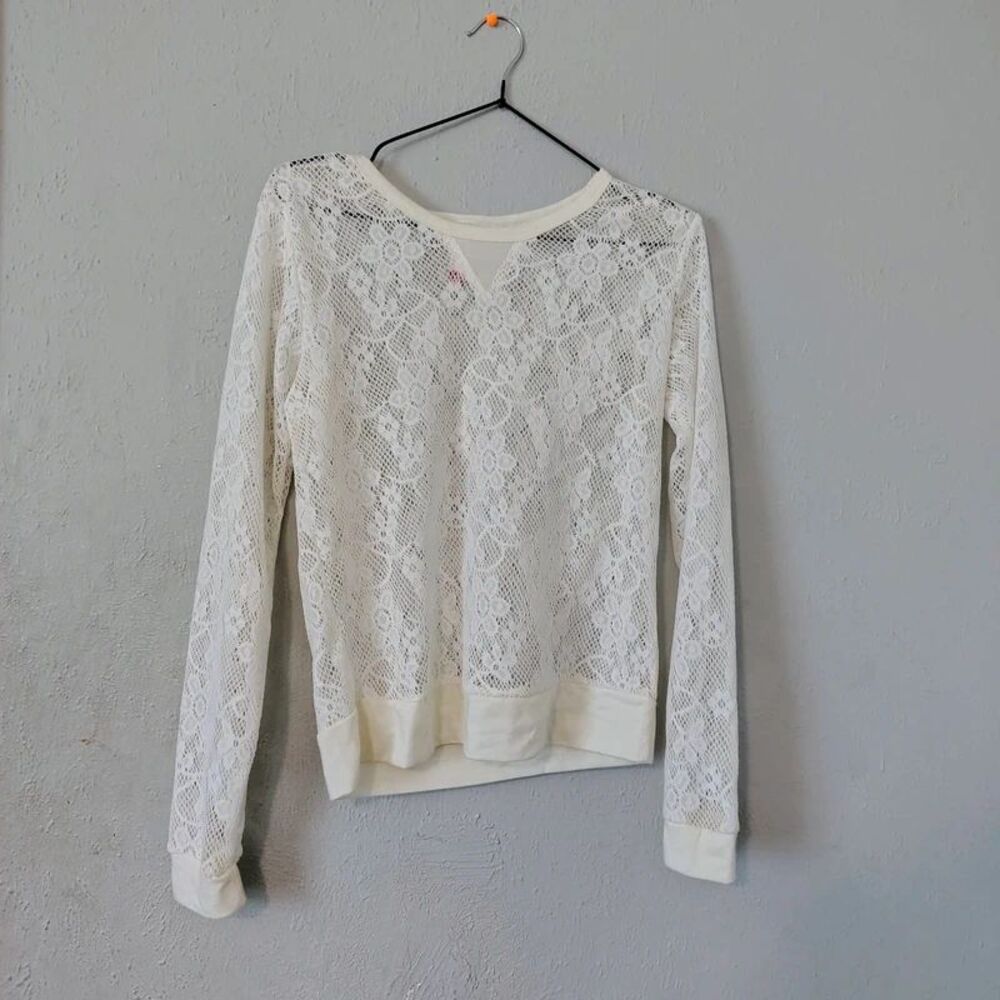 Lace top M